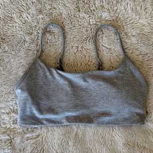 Vuori Heather Gray Women's Bralette